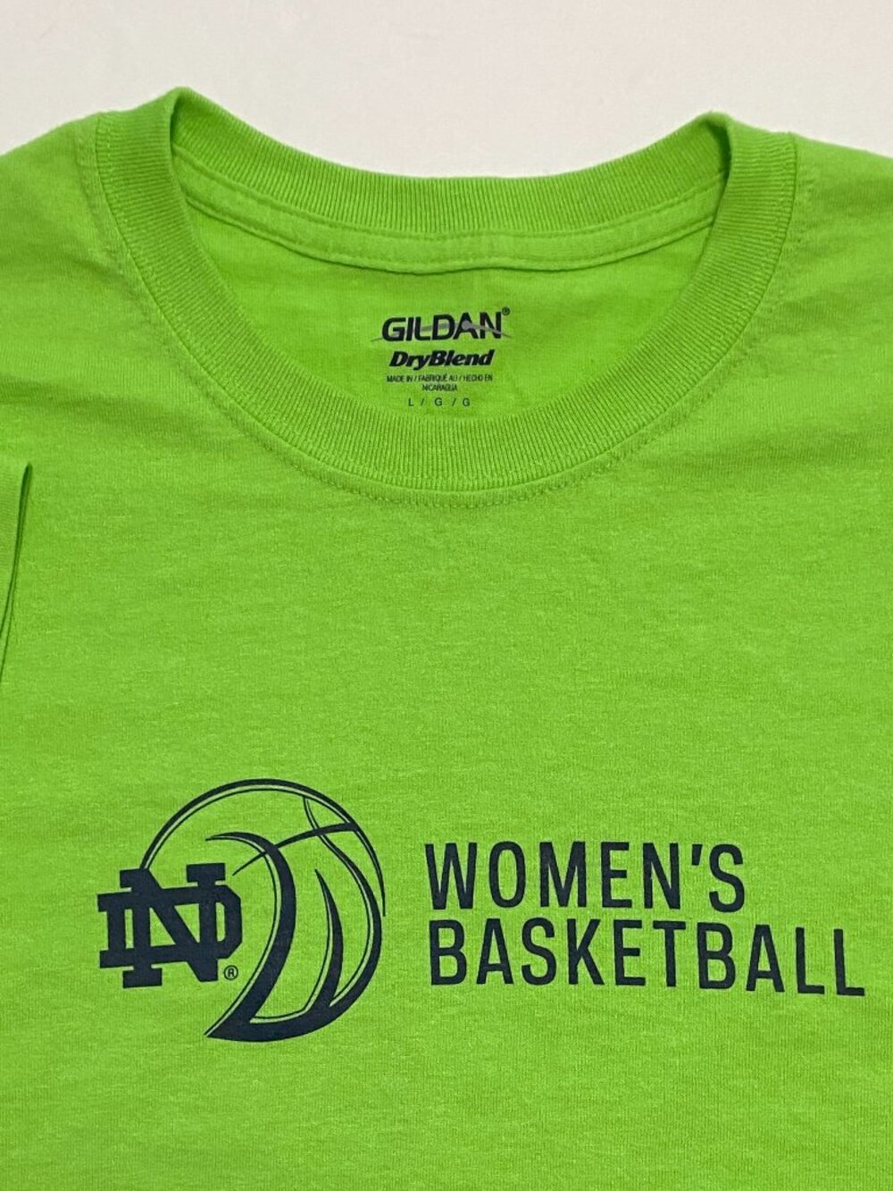 Notre Dame Women's Basketball 2012-13 Skylar Diggins Shirt Gildan Green Men's L
